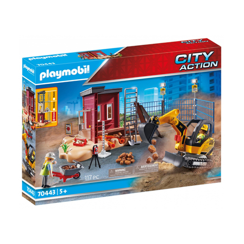 Playmobil City Action - Mini Koparka Z Elementem (70443)
