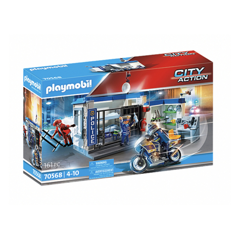 Playmobil City Action - Ucieczka Policji Z Więzienia (70568)