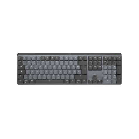 Logitech Mx Mechanical Keyboard Wireless Bolt Graphite Linear - 920-010749