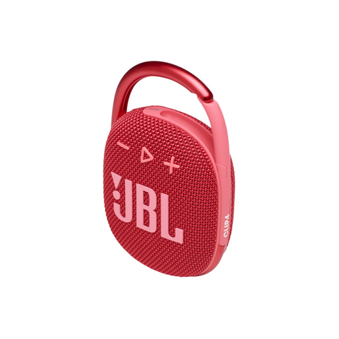 Jbl Clip 4 Bluetooth Speaker - Red - Jblclip4red