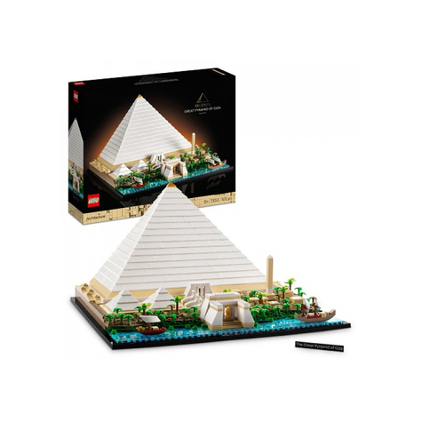 Lego Architecture - Wielka Piramida W Gizie (21058)