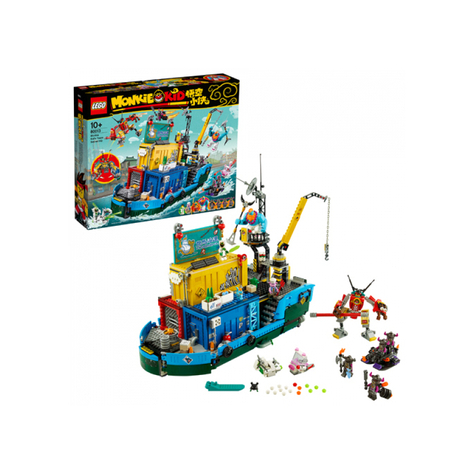 Lego Monkie Kid - Baza Tajnej Drużyny Monkie Kids (80013)