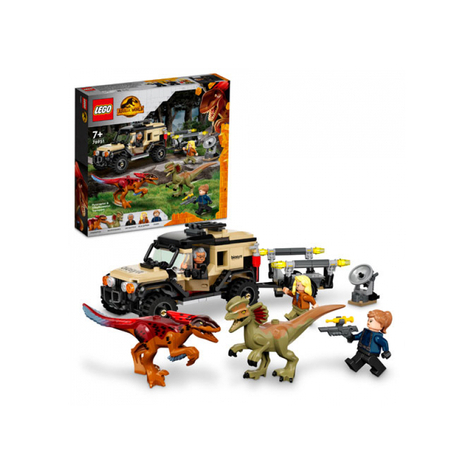Lego Jurassic World - Transport Pyroraptora I Dilophosaurusa (76951).
