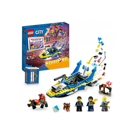 Lego City - Misje Detektywistyczne Policji Wodnej (60355)