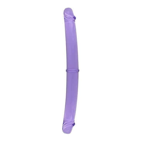 Double Dildos : Twinzer 12 Double Dong Purple
