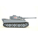 Rc Tank German Tiger I Heng Long 1:16 Grey, Smoke & Sound + Steel Gear And 2.4ghz -V 6.0