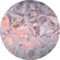 Samoprzylepna Włókninowa Tapeta/Tatuaż Ścienny - Glossy Crystals - Wym. 125 X 125 Cm