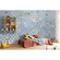Non-Woven Wallpaper - Shelly Bluewave - Size 500 X 250 Cm